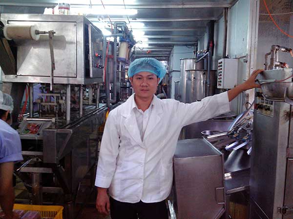 Làm lạnh nước - Chế biến thực phẩm Kim Chi Hàn Quốc